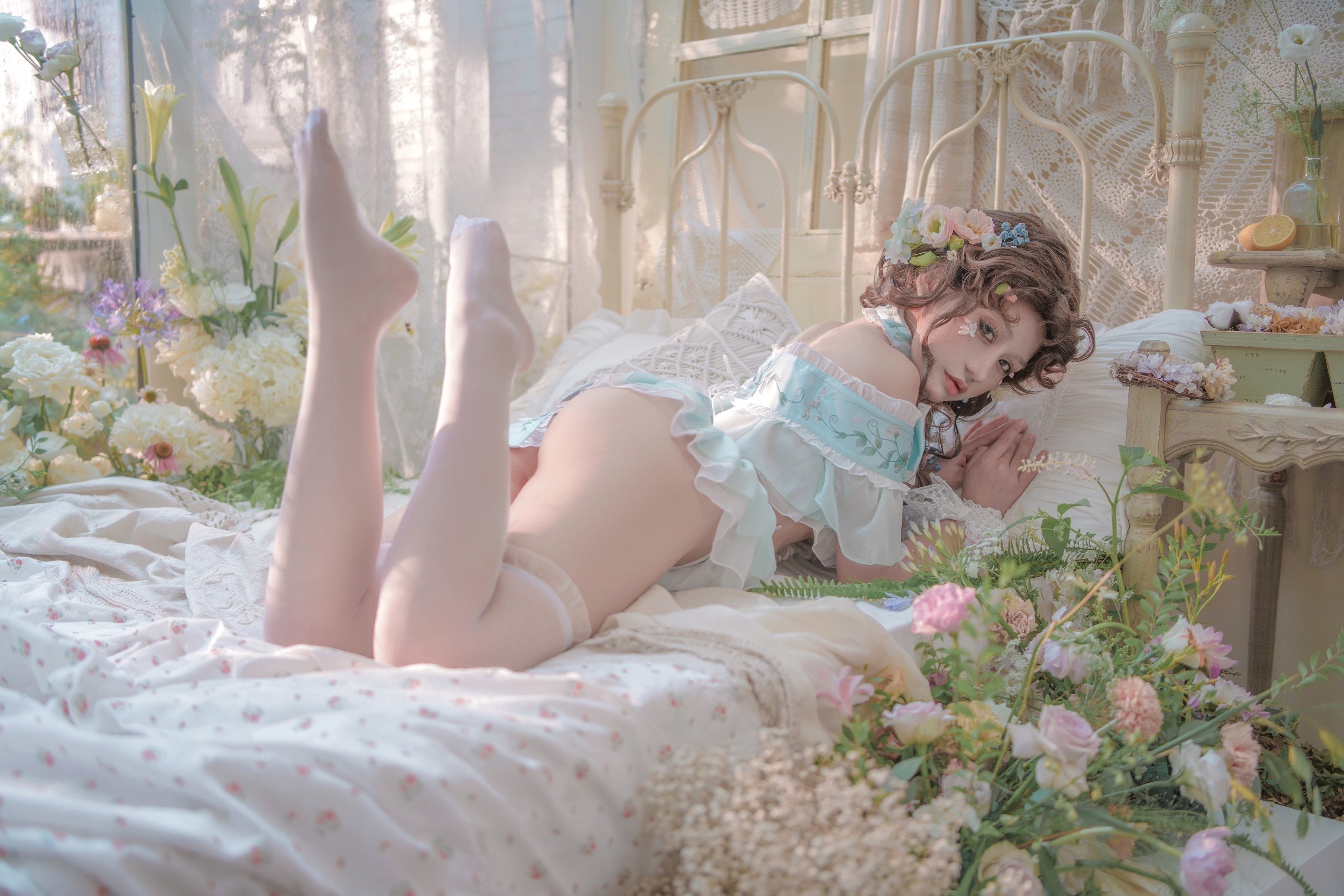 图片[1]-一笑芳香沁 – NO.031 豌豆公主 [30P]-XikXak